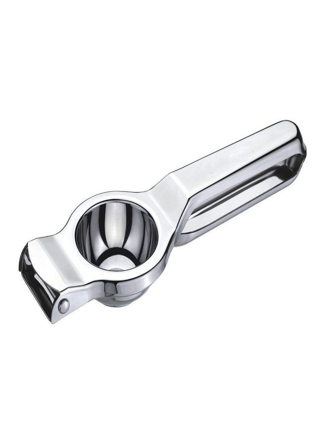 Unique Enterprise Stainless Steel Lemon nimbu Squeezer Presser for Kitchen shikanji,1 Piece. - Image 1